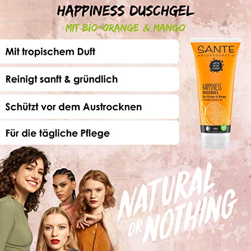 | SANTE Test 2024 Lebensmittel Naturkosmetik Duschgel Happiness