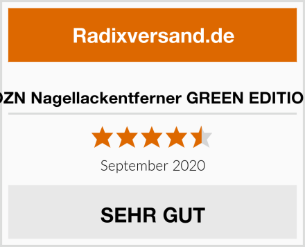  OZN Nagellackentferner GREEN EDITION Test