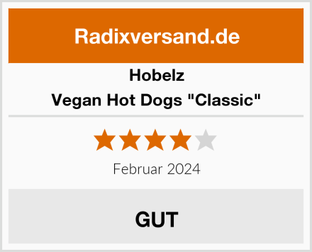 Hobelz Vegan Hot Dogs "Classic" Test