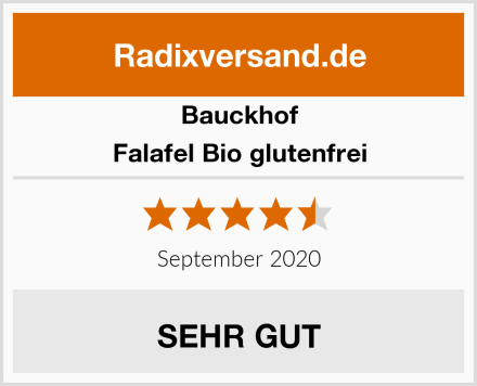 Bauckhof Falafel Bio glutenfrei Test