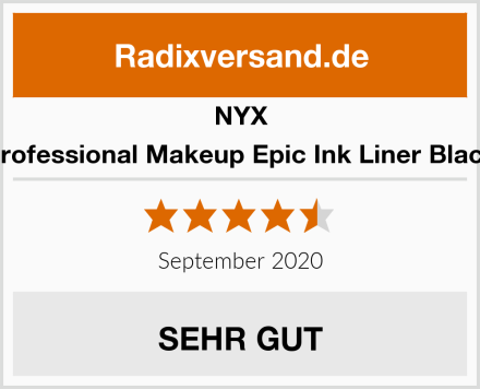 NYX Professional Makeup Epic Ink Liner Black Test