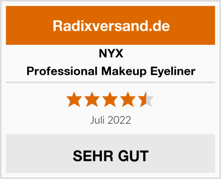 NYX Professional Makeup Eyeliner Test