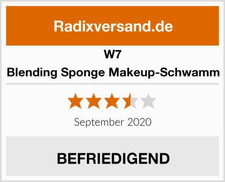 W7 Blending Sponge Makeup-Schwamm Test