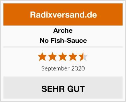 Arche No Fish-Sauce Test