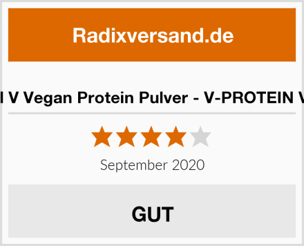  Pro Fuel V Vegan Protein Pulver - V-PROTEIN VANILLE Test