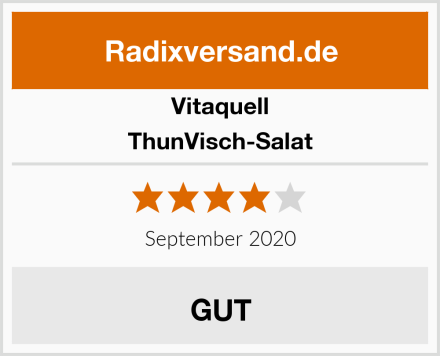 Vitaquell ThunVisch-Salat Test