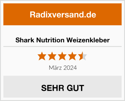  Shark Nutrition Weizenkleber Test