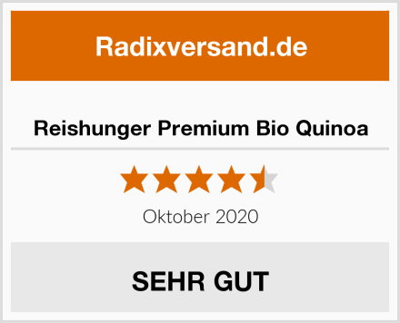  Reishunger Premium Bio Quinoa Test