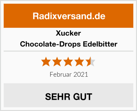 Xucker Chocolate-Drops Edelbitter Test