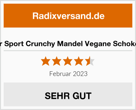  Ritter Sport Crunchy Mandel Vegane Schokolade Test