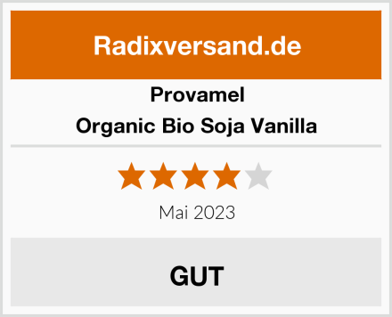 Provamel Organic Bio Soja Vanilla Test