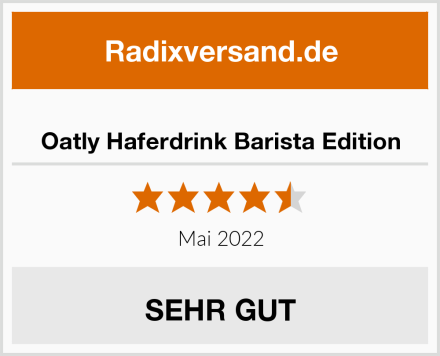  Oatly Haferdrink Barista Edition Test