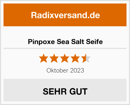  Pinpoxe Sea Salt Seife Test