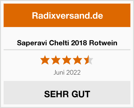  Saperavi Chelti 2018 Rotwein Test