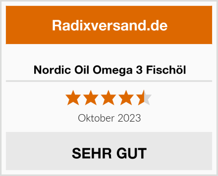  Nordic Oil Omega 3 Fischöl Test