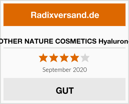  MOTHER NATURE COSMETICS Hyaluron-Öl Test