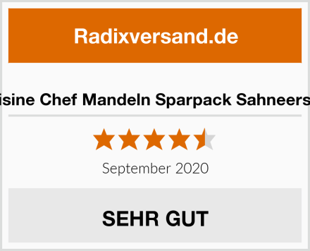  Cuisine Chef Mandeln Sparpack Sahneersatz Test