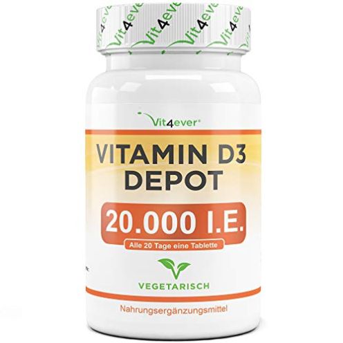  Vit4ever-Store Vitamin D3 20.000 I.E. Depot
