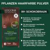  LOGONA Naturkosmetik Pflanzen-Haarfarbe Pulver 091 Schokobraun