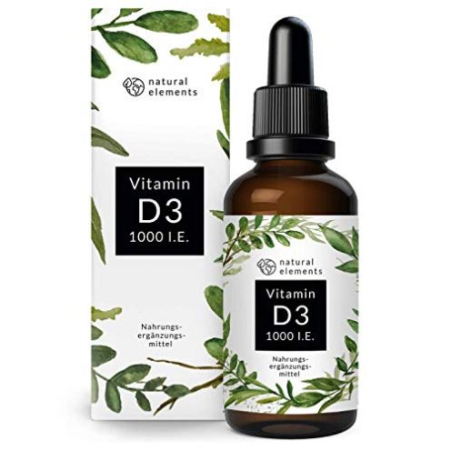 natural elements Vitamin D3 Tropfen