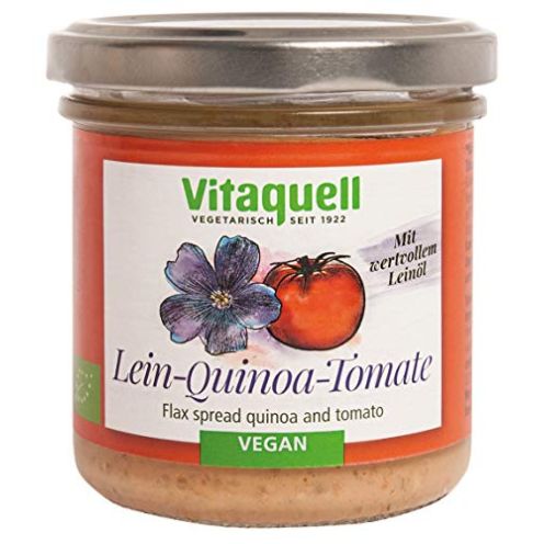 Vitaquell Leinölaufstrich Quinoa-Tomate Bio