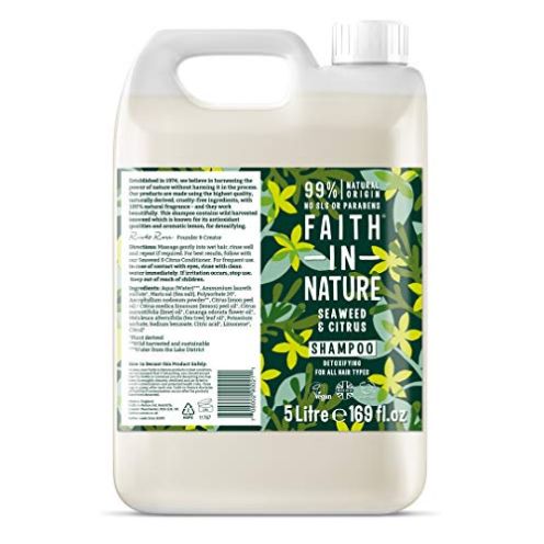 Faith in Nature Natürliches Seetang & Zitrus Shampoo