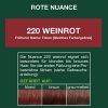  LOGONA Naturkosmetik Pflanzen-Haarfarbe Creme 220 Weinrot