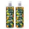 Faith in Nature Shampoo und Conditioner Set Orange und Grapefruit